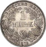 Obverse 1 Mark 1875 H