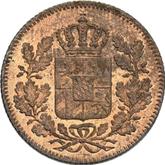 Obverse 2 Pfennig 1847