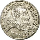 Obverse 3 Groszy (Trojak) 1598 HR K Wschowa Mint