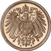 Reverse 1 Pfennig 1911 E
