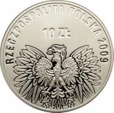 Obverse 10 Zlotych 2009 MW UW Elections of 4 June 1989