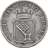 Obverse 12 Grote 1860