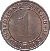 Obverse 1 Reichspfennig 1927 A