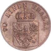 Obverse 4 Pfennig 1868 A