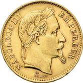 Obverse 20 Francs 1868 A