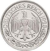 Obverse 50 Reichspfennig 1928 A