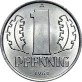 Obverse 1 Pfennig 1960 A