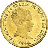 Obverse 80 Reales 1844 M CL