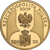 Obverse 200 Zlotych 2009 MW ET 180 Years of Central Banking in Poland