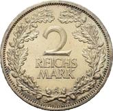 Reverse 2 Reichsmark 1926 A
