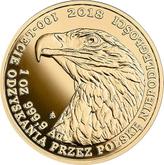Reverse 500 Zlotych 2018 MW NR White-tailed eagle