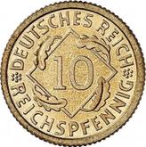 Obverse 10 Reichspfennig 1930 A