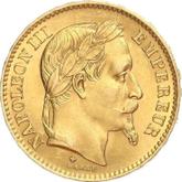 Obverse 20 Francs 1868 BB