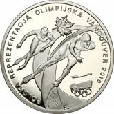 Reverse 10 Zlotych 2010 MW ET Polish Olympic Team - Vancouver 2010