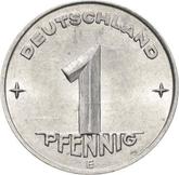 Obverse 1 Pfennig 1949 E