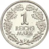 Reverse 1 Reichsmark 1926 F