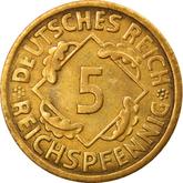 Obverse 5 Reichspfennig 1924 A