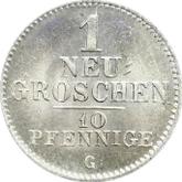 Reverse Neu Groschen 1842 G