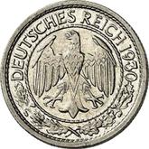 Obverse 50 Reichspfennig 1930 E
