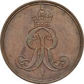 Obverse 2 Pfennig 1860 B