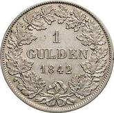 Reverse Gulden 1842