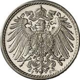 Reverse 5 Pfennig 1907 F