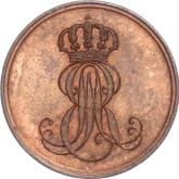 Obverse 2 Pfennig 1847 B