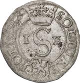 Obverse Schilling (Szelag) 1588 IF Poznań Mint