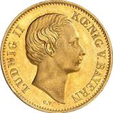 Obverse Gulden no date (1864) New Year's