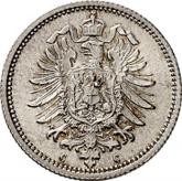 Reverse 20 Pfennig 1875 C