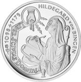 Obverse 10 Mark 1998 J Hildegard of Bingen