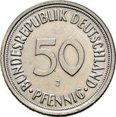 Obverse 50 Pfennig 1949 J