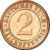 Obverse 2 Reichspfennig 1924 A