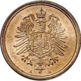 Reverse 1 Pfennig 1886 A