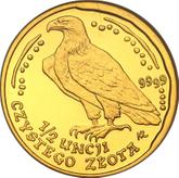 Reverse 200 Zlotych 1997 MW NR White-tailed eagle
