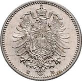 Reverse 20 Pfennig 1874 E