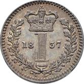 Reverse Penny 1837 Maundy