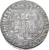 Reverse Ort (18 Groszy) 1658 AT Straight shield