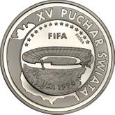 Reverse 1000 Zlotych 1994 MW Pattern XV World Cup - FIFA USA 1994