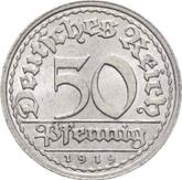 Obverse 50 Pfennig 1919 G
