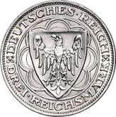 Obverse 3 Reichsmark 1927 A Bremerhaven