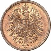 Reverse 2 Pfennig 1874 C
