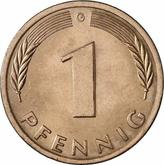 Obverse 1 Pfennig 1979 G