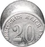 Obverse 20 Pfennig 1873-1877
