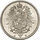 Reverse 10 Pfennig 1873 D
