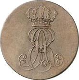 Obverse 1 Pfennig 1843 A
