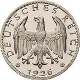 Obverse 1 Reichsmark 1926 D