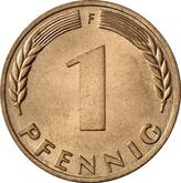 Obverse 1 Pfennig 1970 F