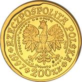 Obverse 200 Zlotych 1997 MW NR White-tailed eagle