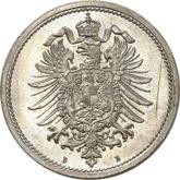 Reverse 10 Pfennig 1873 B